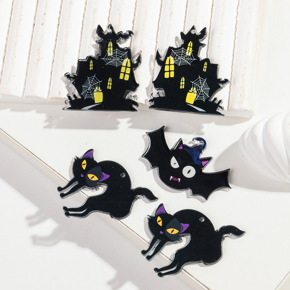 DIYジュエリー作り用のハロウィンアクリルチャーム,ゴシック - Jewelry Making Newcastle のレビューと価格