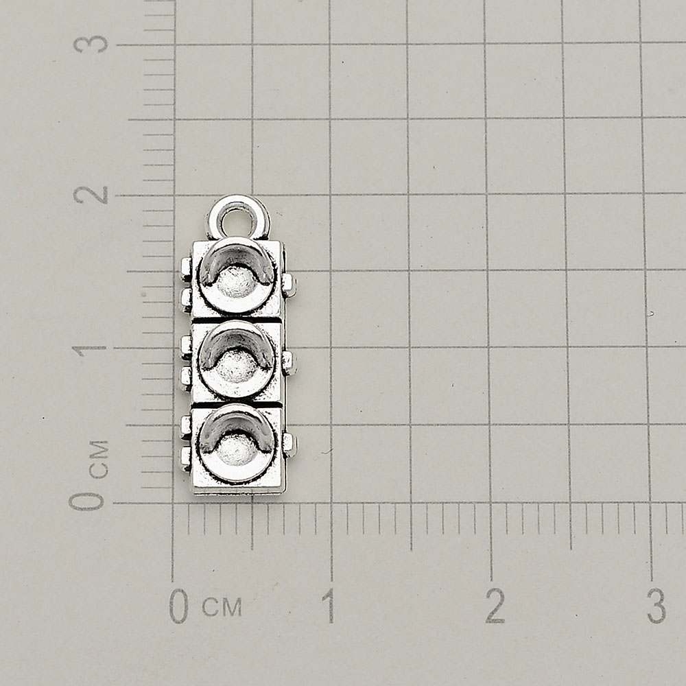 銀メッキの車のきらびやかなチャーム,新しいyorkチャーム, - Jewelry Making London のレビューと価格