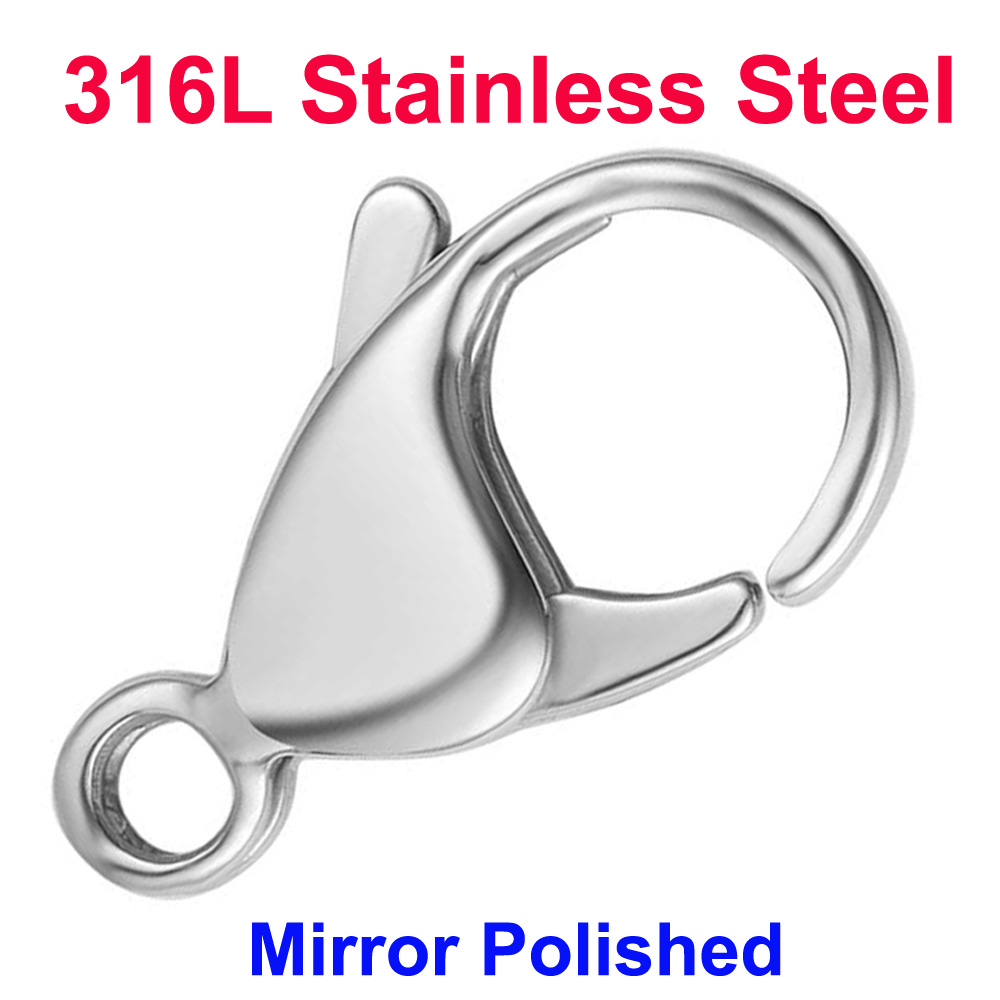 20/30/40 316Lステンレス鋼ロブスタークラスプ卸売 - Jewelry Making Class のレビューと価格