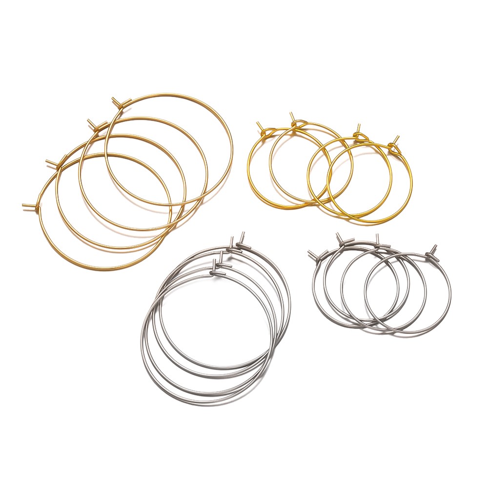 50個入り 316ステンレス鋼 15 20 30 40mm  - Jewelry Making Rings のレビューと価格