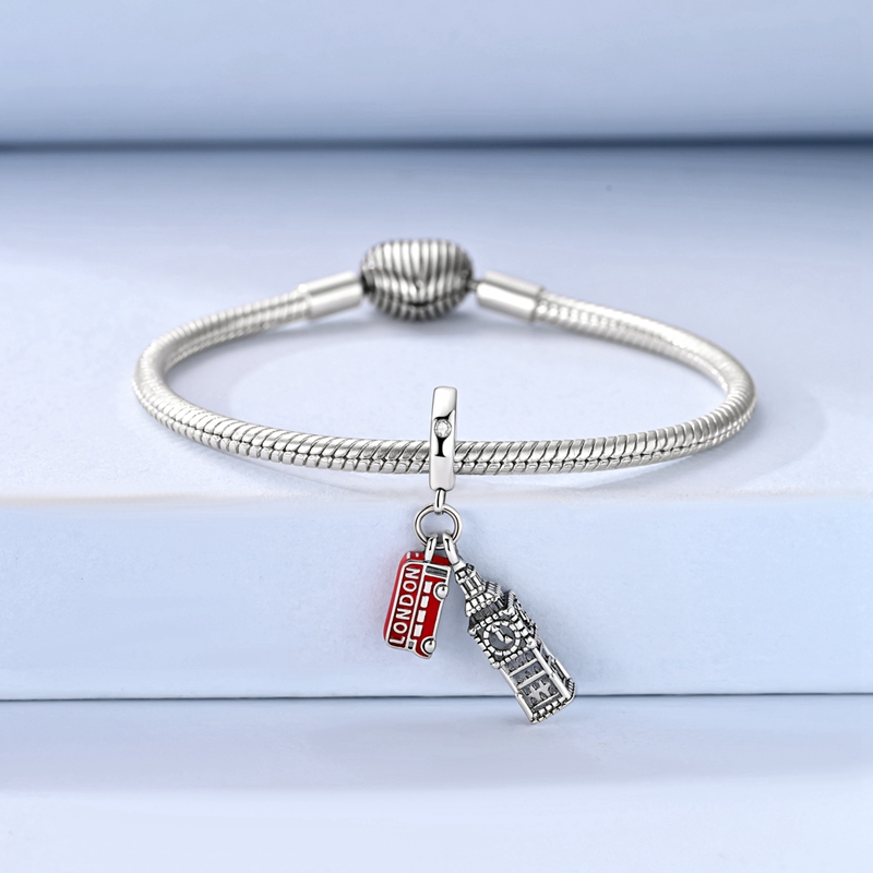 ビッグベン ロンドン ペンダント オリジナルブレスレット対応 - Jewelry Making London のレビューと価格