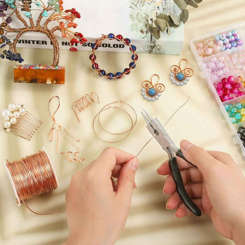 0.3-1.0 ミリメートルジュエリー銅線変色しにくいジュエ - Jewelry Making Thread のレビューと価格