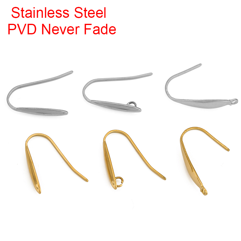 10 個色褪せないステンレス鋼イヤリングフックワイヤー作成  - Jewelry Making Wire のレビューと価格