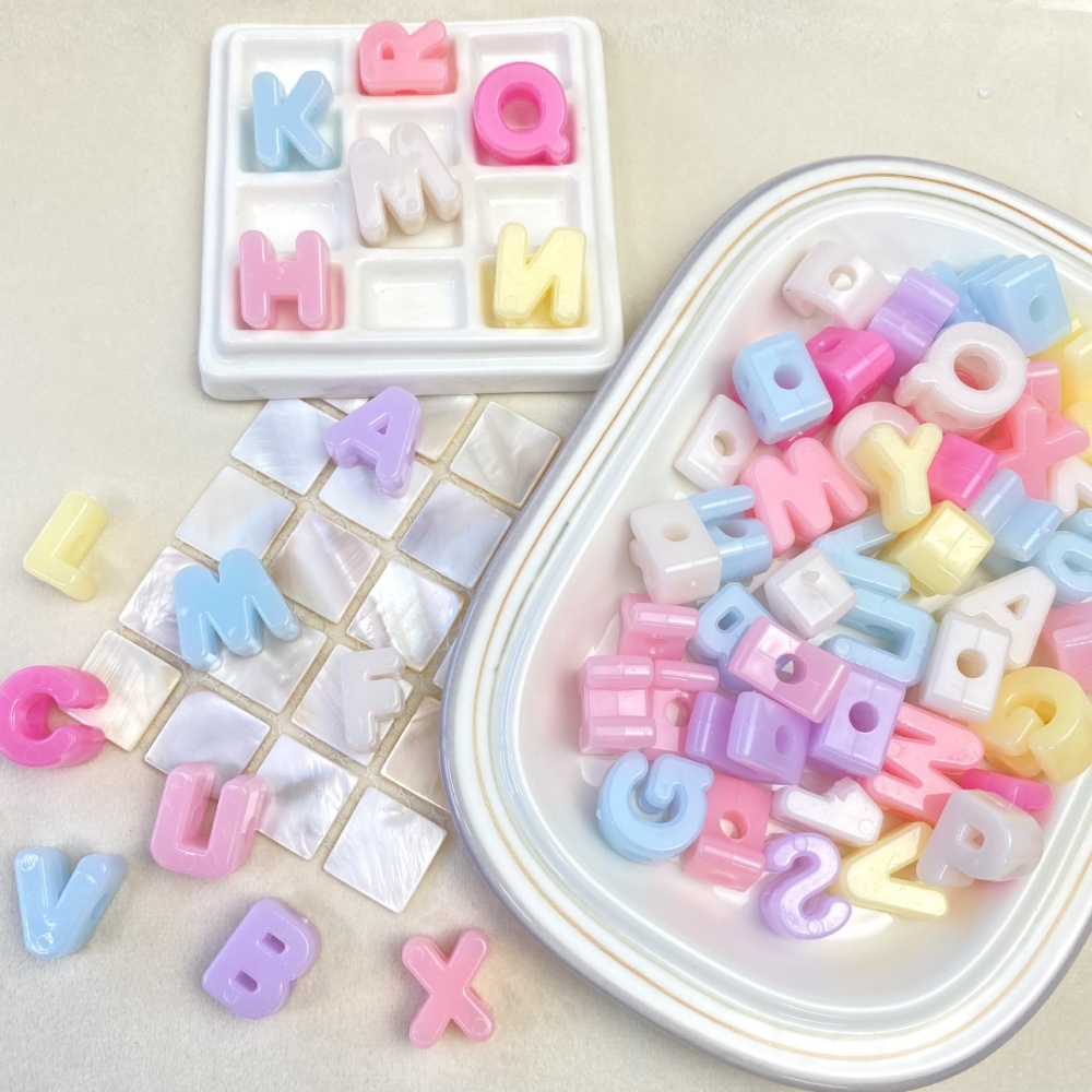 10/50/100 個 14-20 ミリメートルアクリルレタ - Jewelry Making Online のレビューと価格