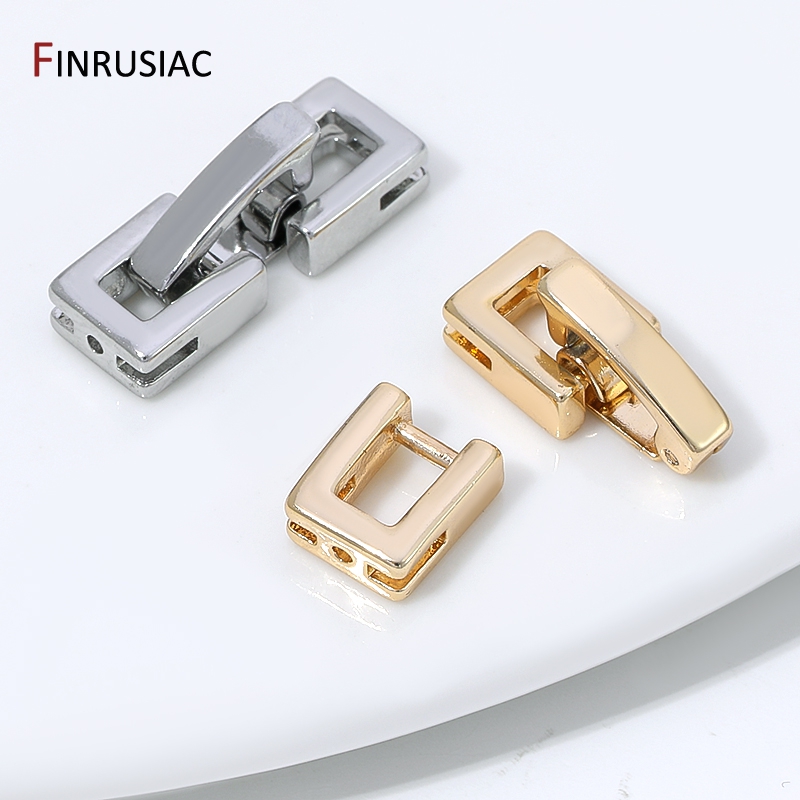 14K金メッキ長方形パールクラスプコネクター、真鍮製留め具エ - Jewelry Making Items のレビューと価格