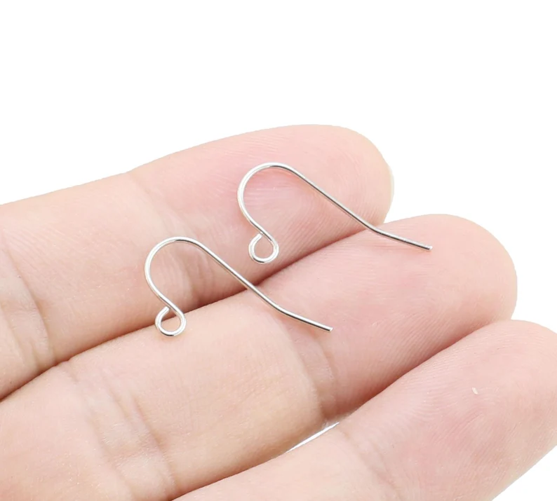 50個入り フレンチイヤーワイヤー、シンプルなイヤリングフッ - Jewelry Making Wire のレビューと価格