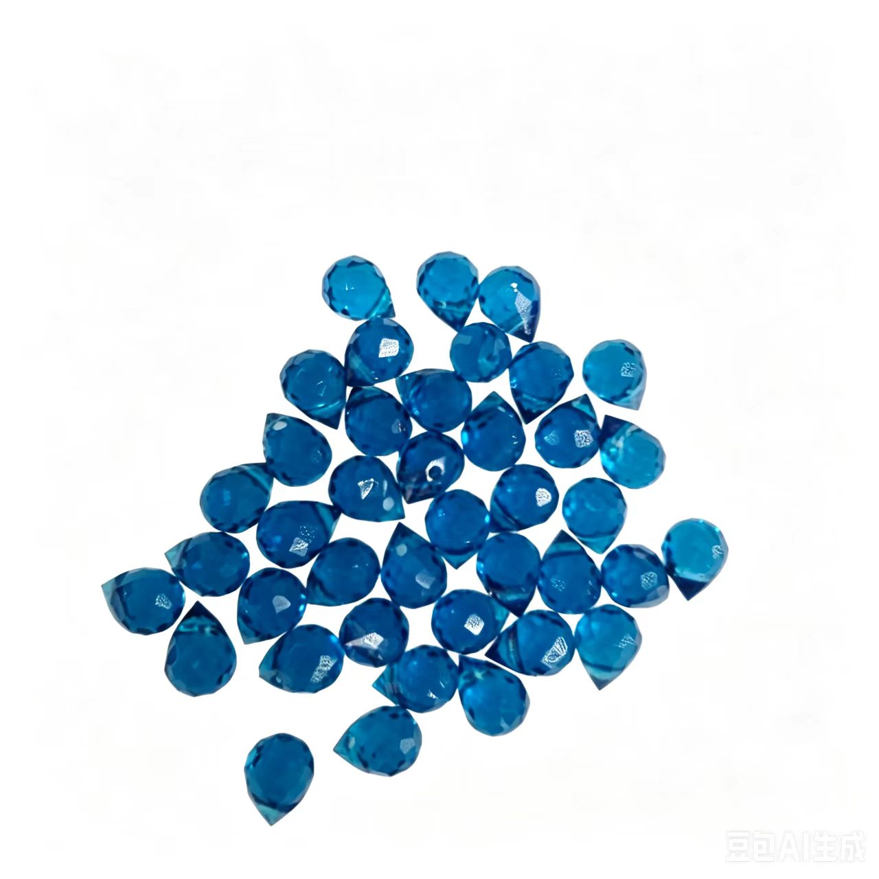 10 個 AA ルースビーズ ロンドンブルー クォーツ ファ - Jewelry Making London のレビューと価格