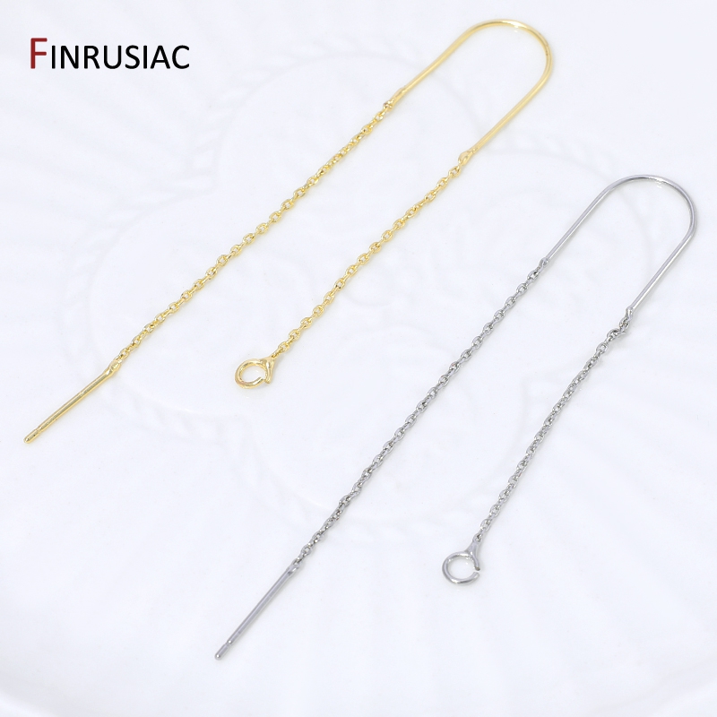 18K金メッキ真鍮ロングタッセルチェーンドロップステッカーダ - Jewelry Making Wire のレビューと価格