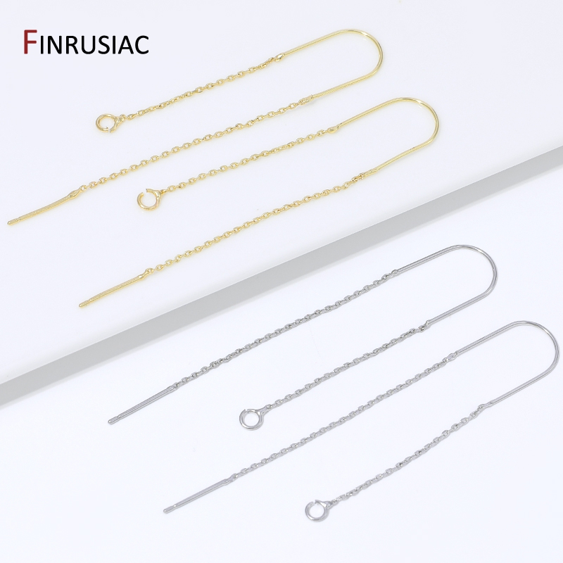 18K金メッキ真鍮ロングタッセルチェーンドロップステッカーダ - Jewelry Making Wire のレビューと価格