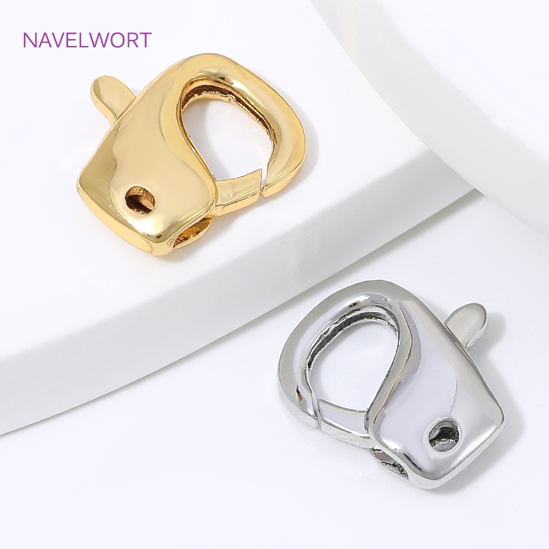 13mm×11.5mm 18K金メッキロブスタークラスプコネ - Jewelry Making Items のレビューと価格