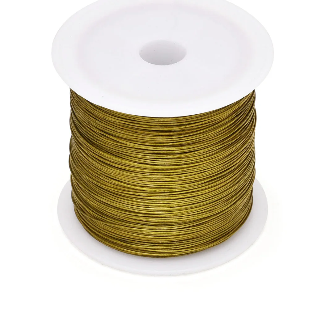 328フィート/100メートル 7本撚りステンレス鋼ビーズス - Jewelry Making Thread のレビューと価格