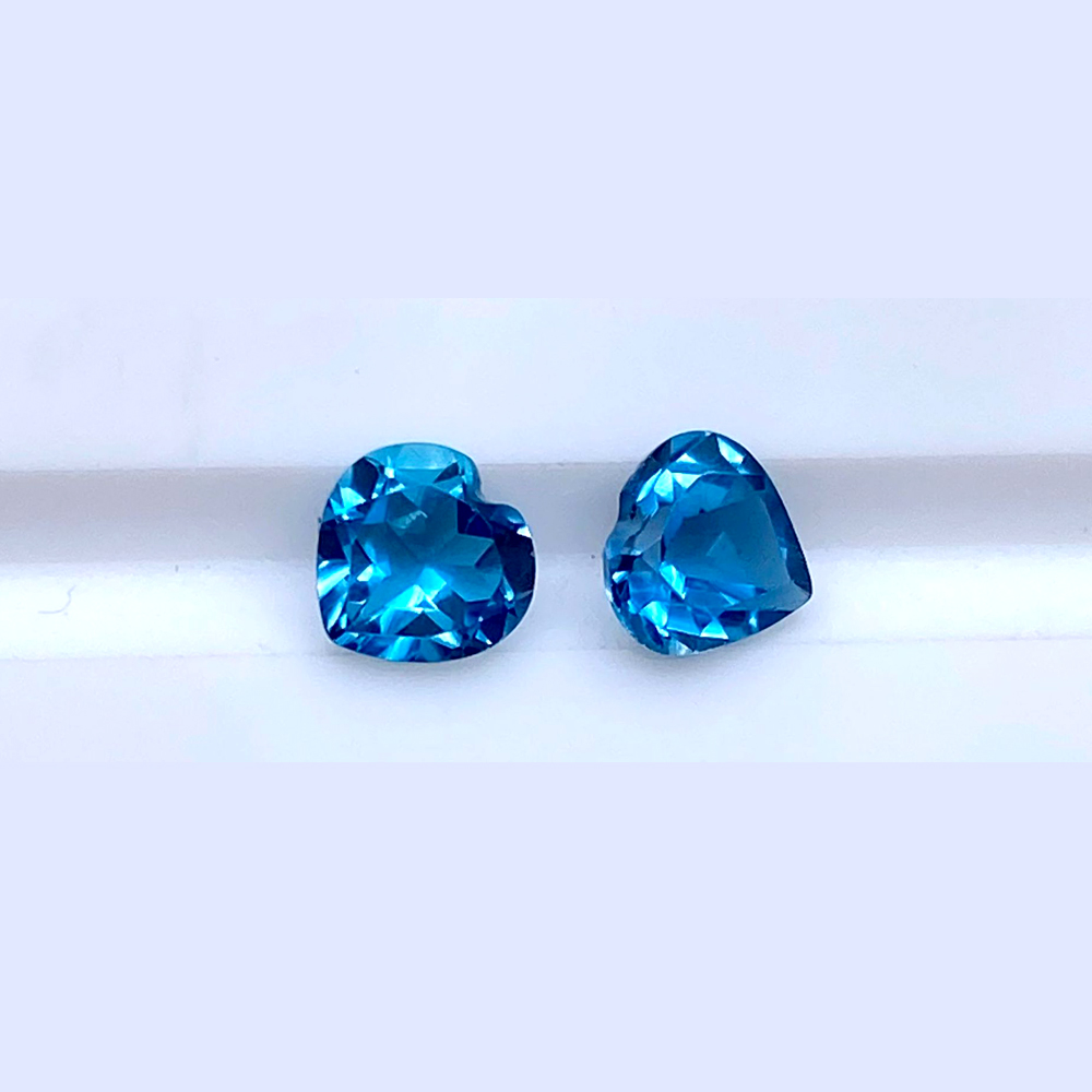 本物の天然石 20個入り セミプレシャス ロンドンブルートパ - Jewelry Making London のレビューと価格