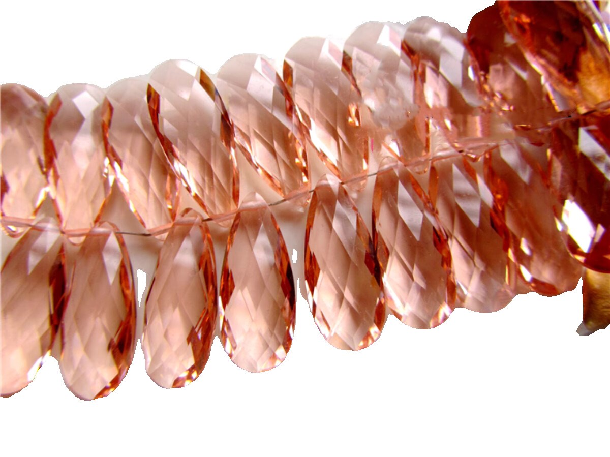 2 個ルースビーズロンドンブルーカラーカッパーストーンドロッ - Jewelry Making London のレビューと価格